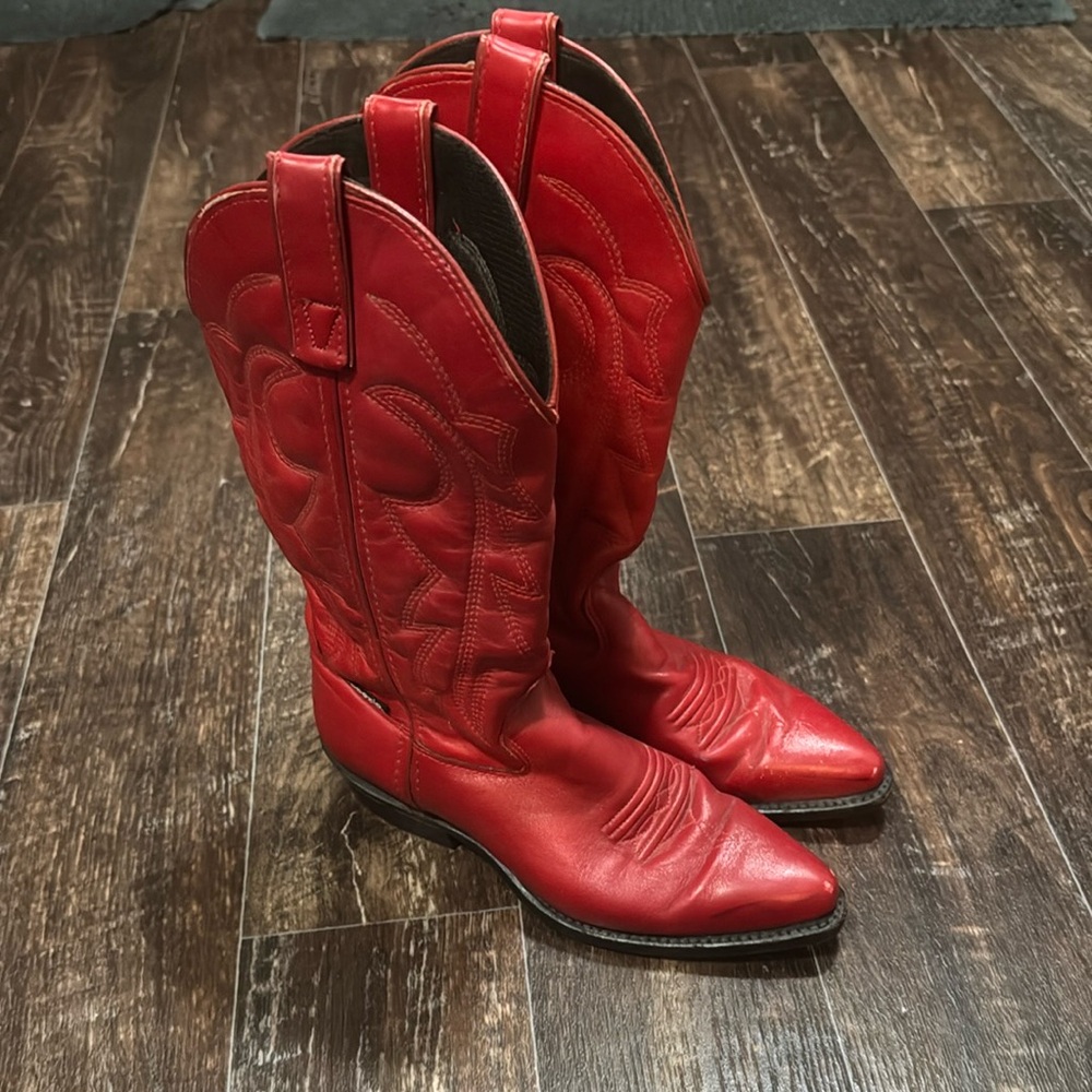 Capezio Red Western Cowboy Boots - Women’s Size 6